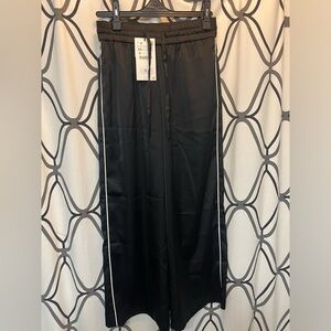 Zara crop satin pants